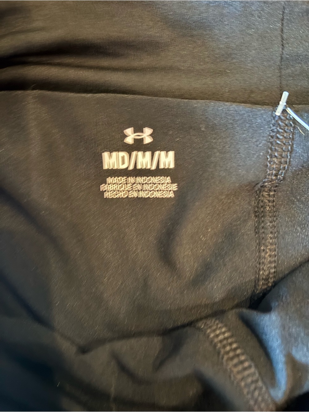 Under Armour Black Women's Softball 2-in-1 Shorts - Picture 3 of 5